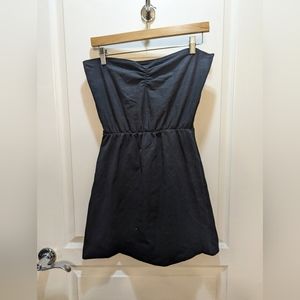 Black Strapless Dress